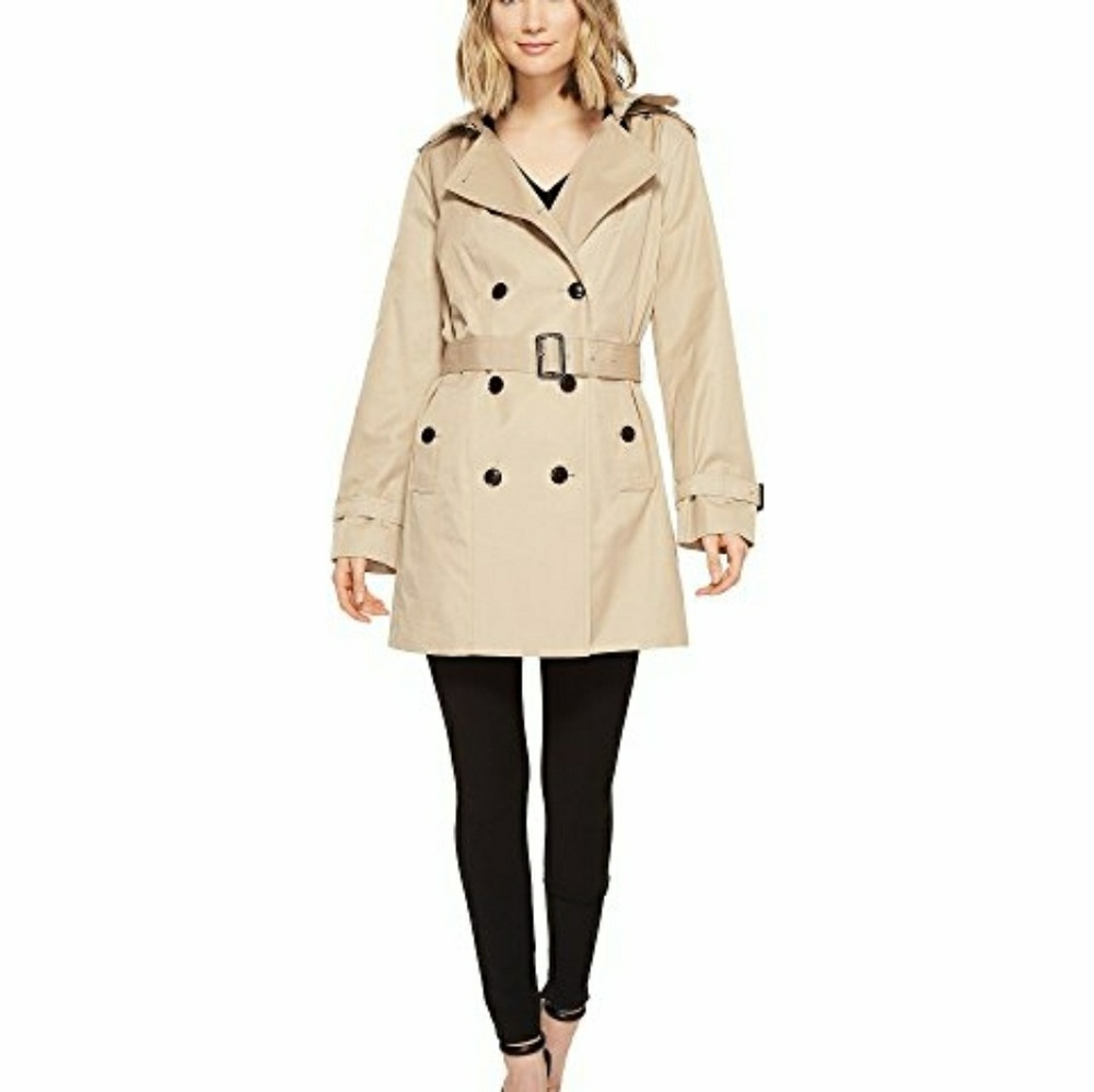 Michael kors double breasted trench coat